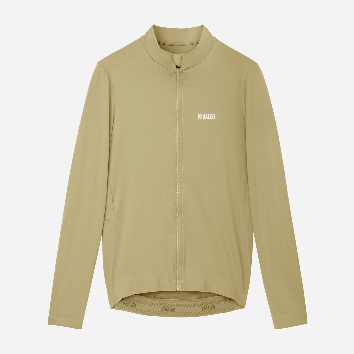 Maglia maniche lunghe Pedaled Element - Kaki PEdALED