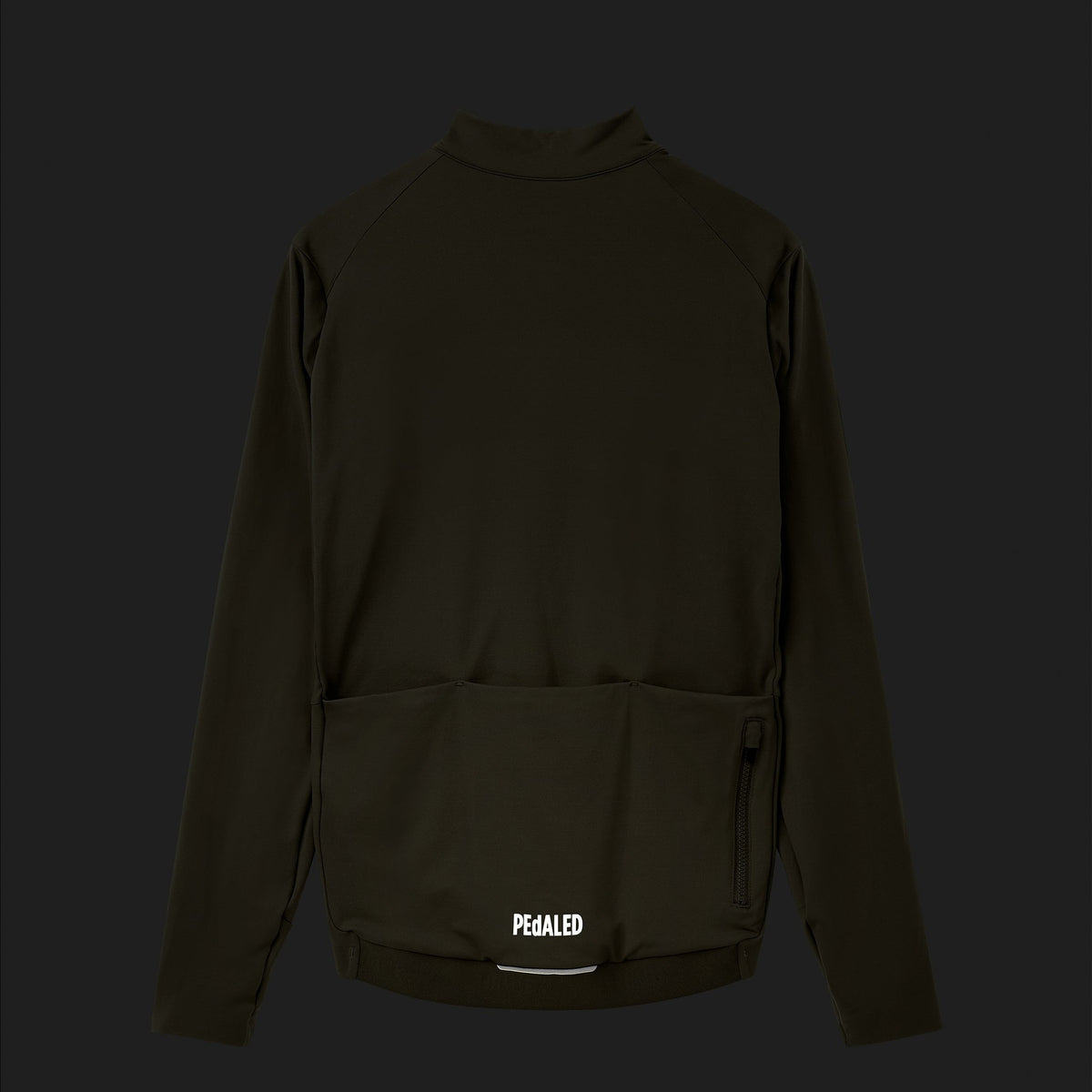 Maglia maniche lunghe Pedaled Element - Kaki PEdALED