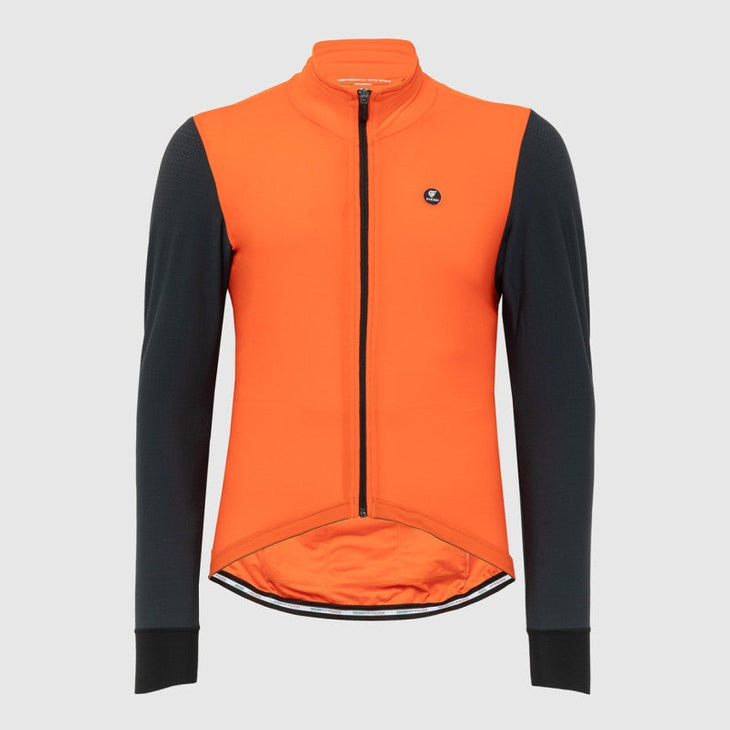 Maglia maniche lunghe Pissei Monviso - Arancio grigio Pissei