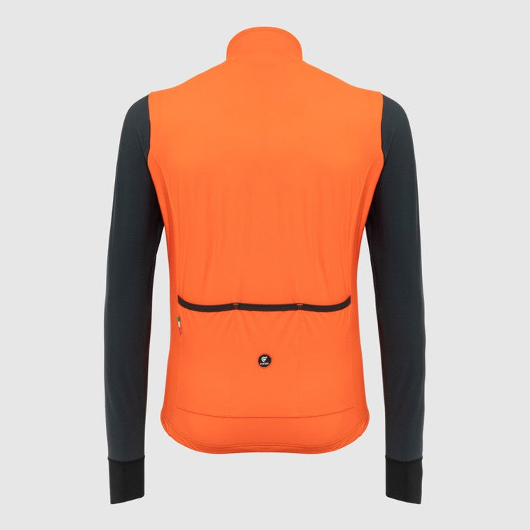 Maglia maniche lunghe Pissei Monviso - Arancio grigio Pissei