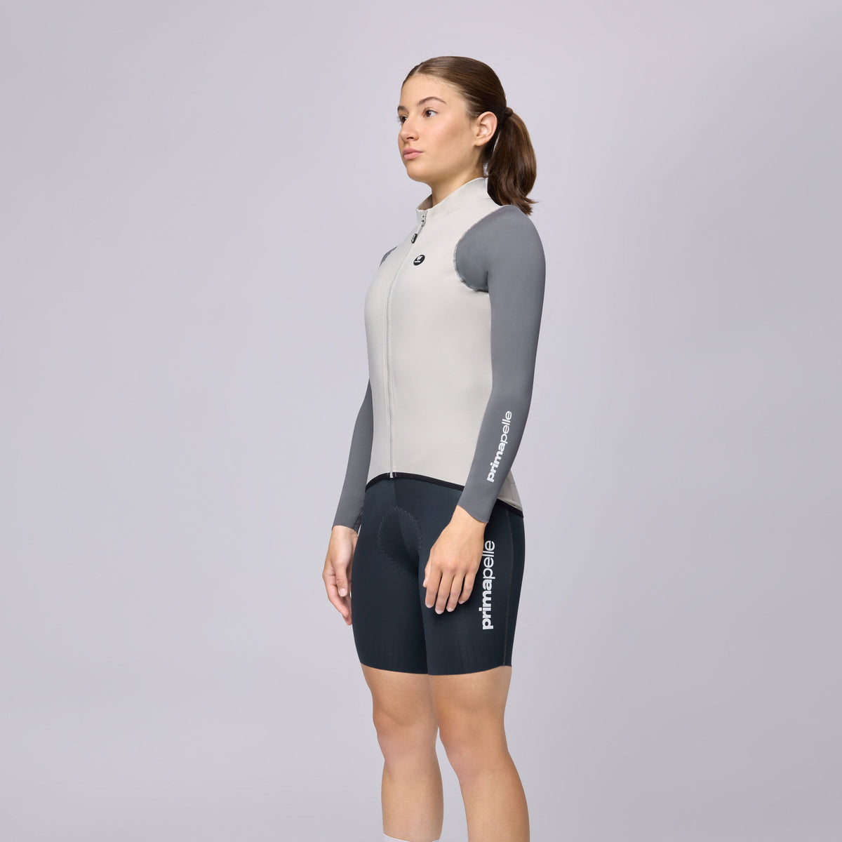 Maglia maniche lunghe Pissei Primapelle Bicolor - Grigio Pissei