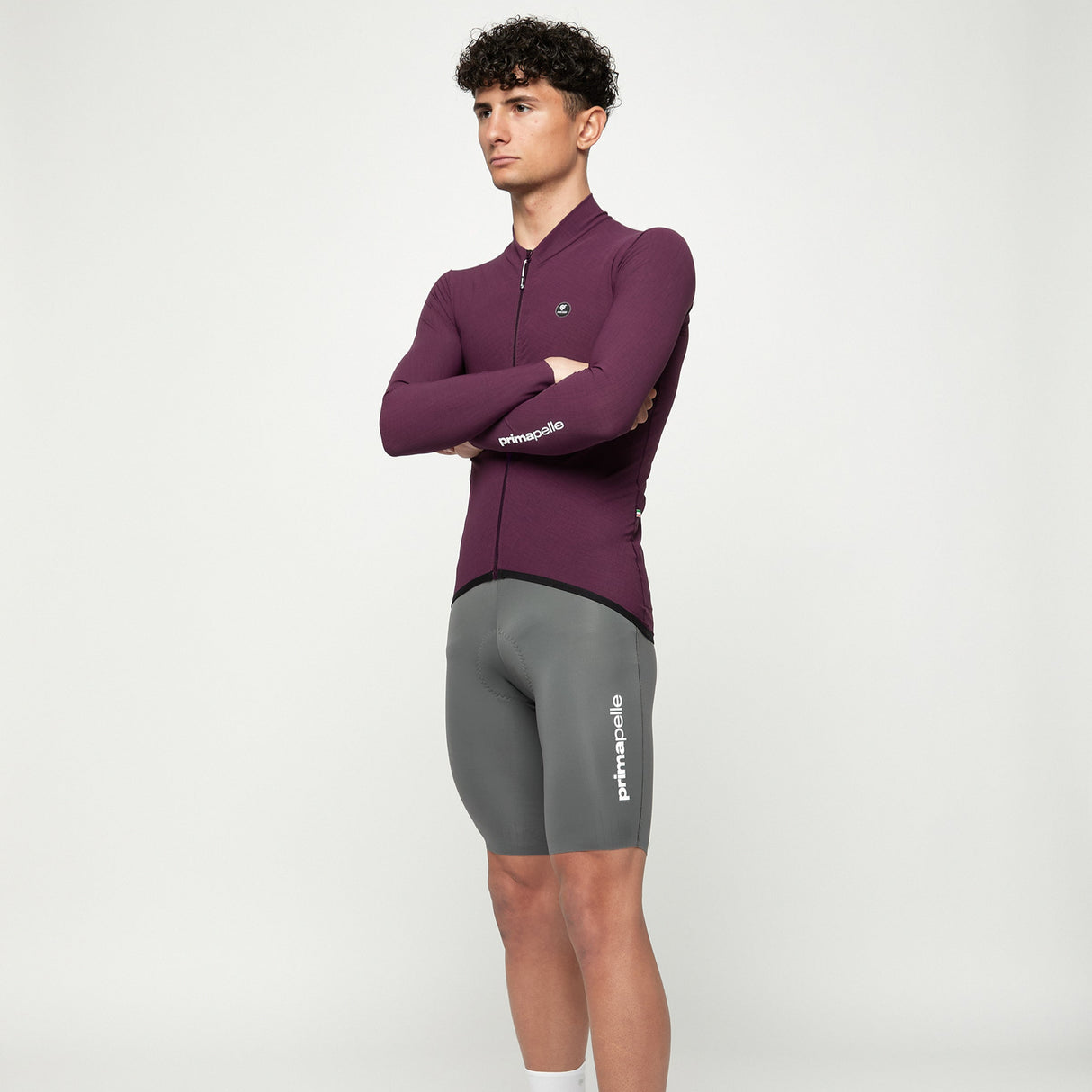 Maglia maniche lunghe Pissei Primapelle - Bordeaux Pissei