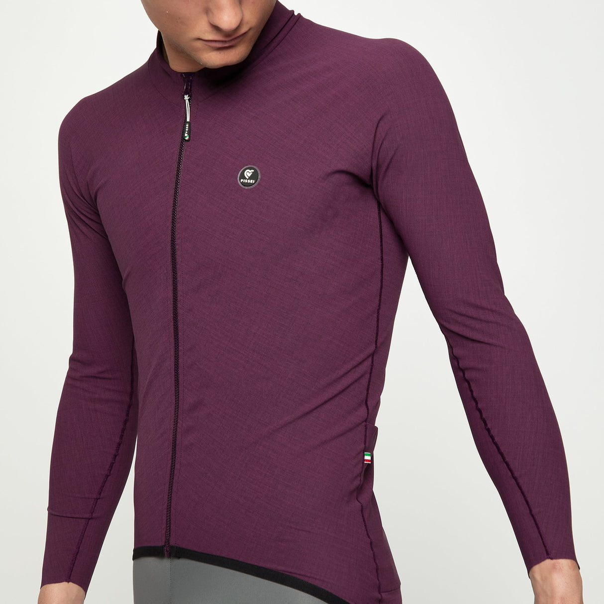 Maglia maniche lunghe Pissei Primapelle - Bordeaux Pissei