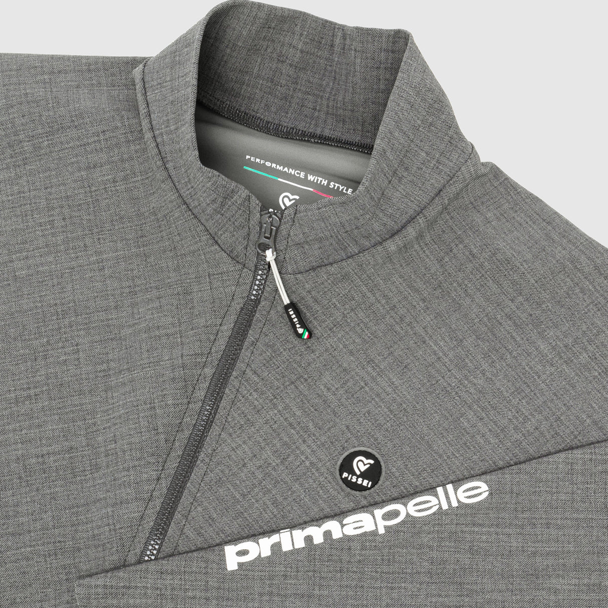 Maglia maniche lunghe Pissei Primapelle - Grigio chiaro Pissei