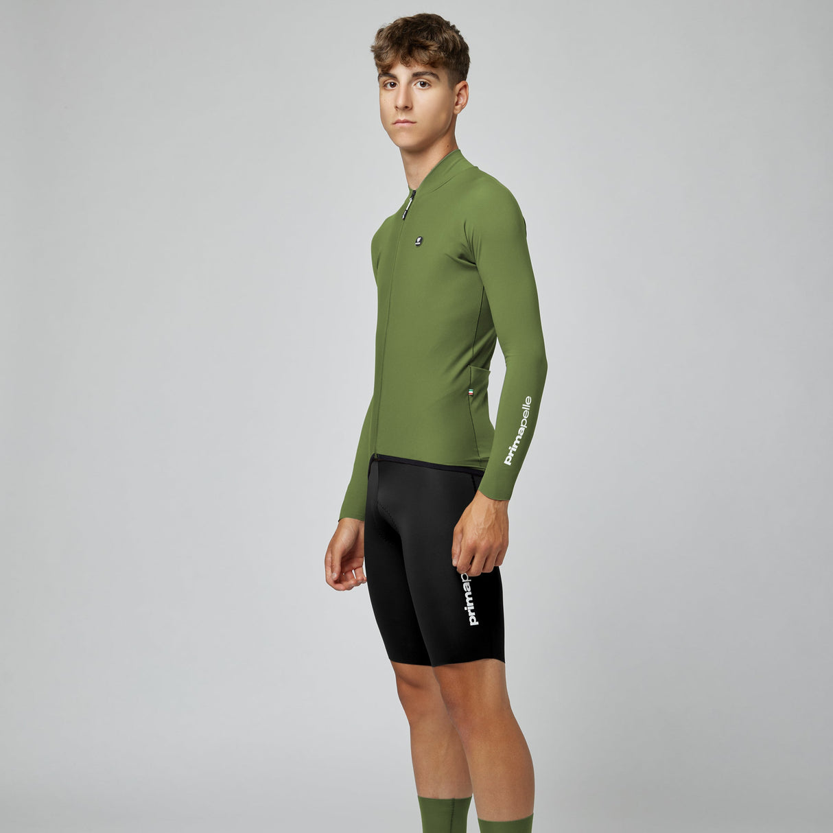 Maglia maniche lunghe Pissei Primapelle - Verde scuro Pissei