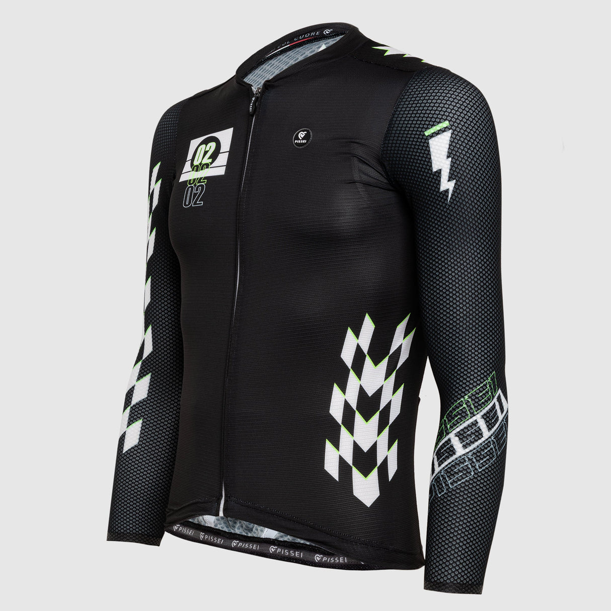 Maglia maniche lunghe Pissei Thunder - Nero Pissei