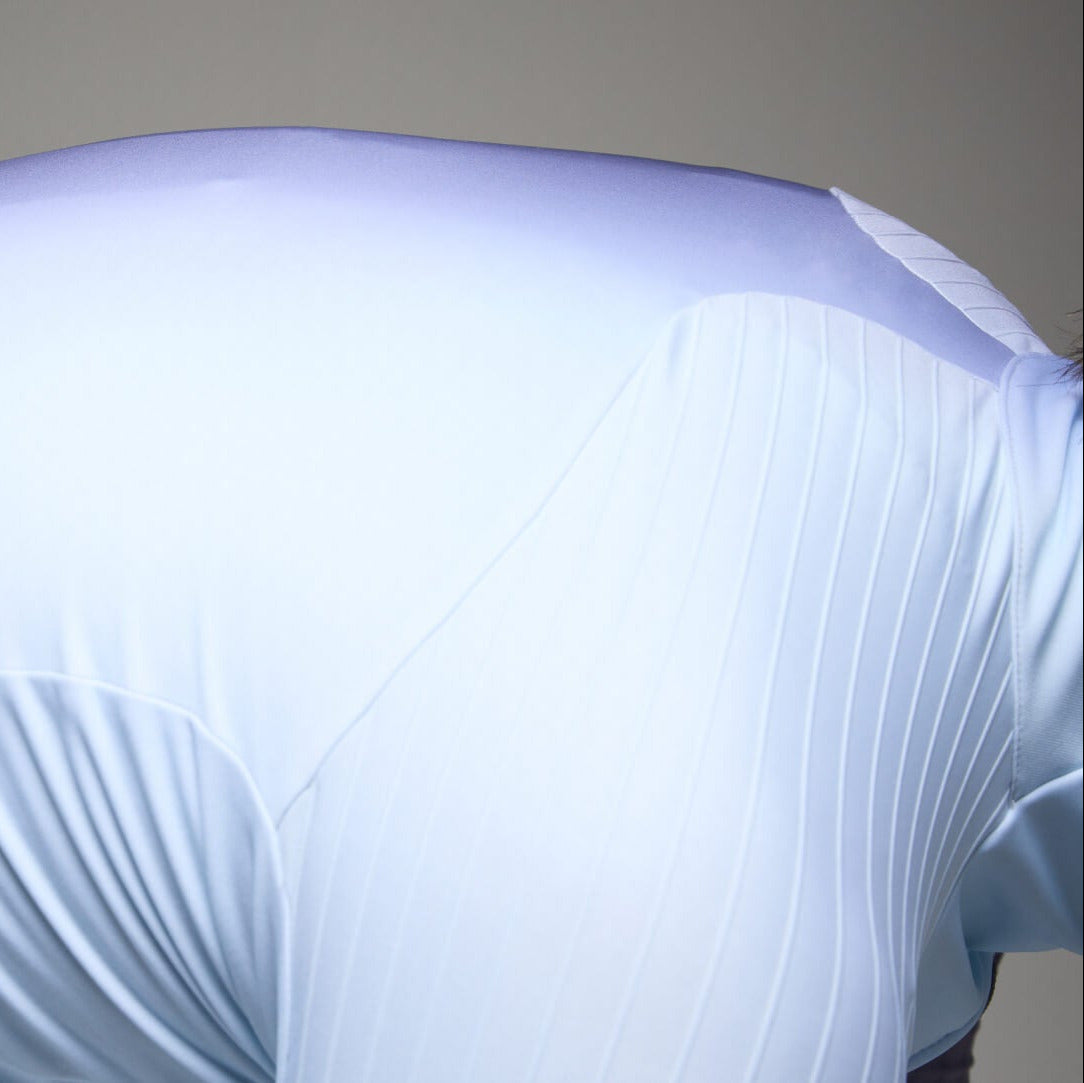 Maglia maniche lunghe Q36.5 Gregarius Hybrid Big Fade - Blu Q36.5