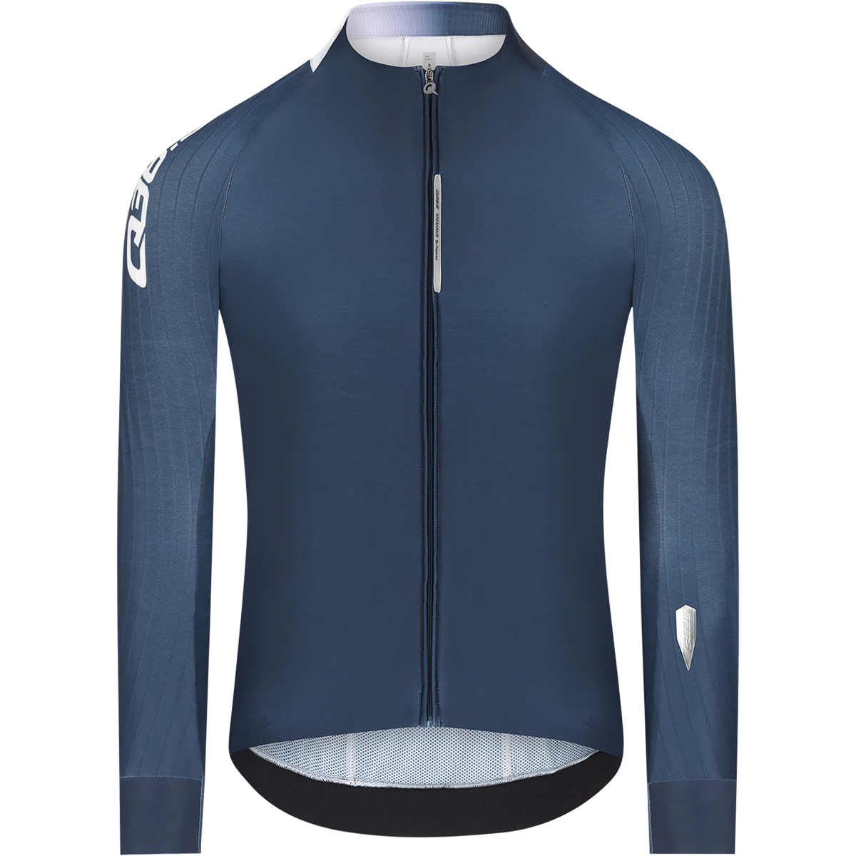 Maglia maniche lunghe Q36.5 Gregarius Hybrid Collar Fade - Blu Q36.5