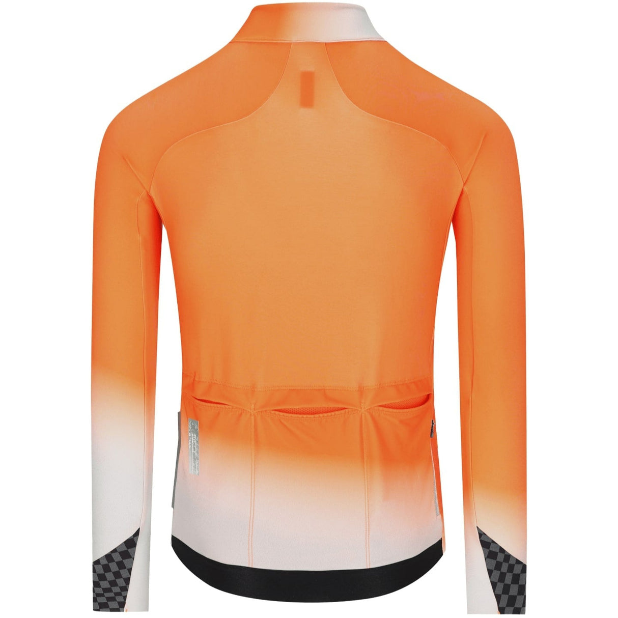 Maglia maniche lunghe Q36.5 Gregarius Hybrid Collar Fade - Orange Q36.5