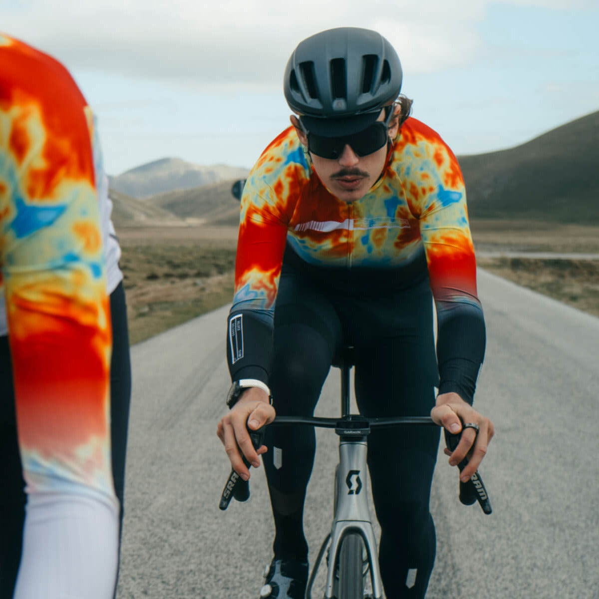 Maglia maniche lunghe Q36.5 Gregarius Hybrid Light Veloce Club - Nero Q36.5