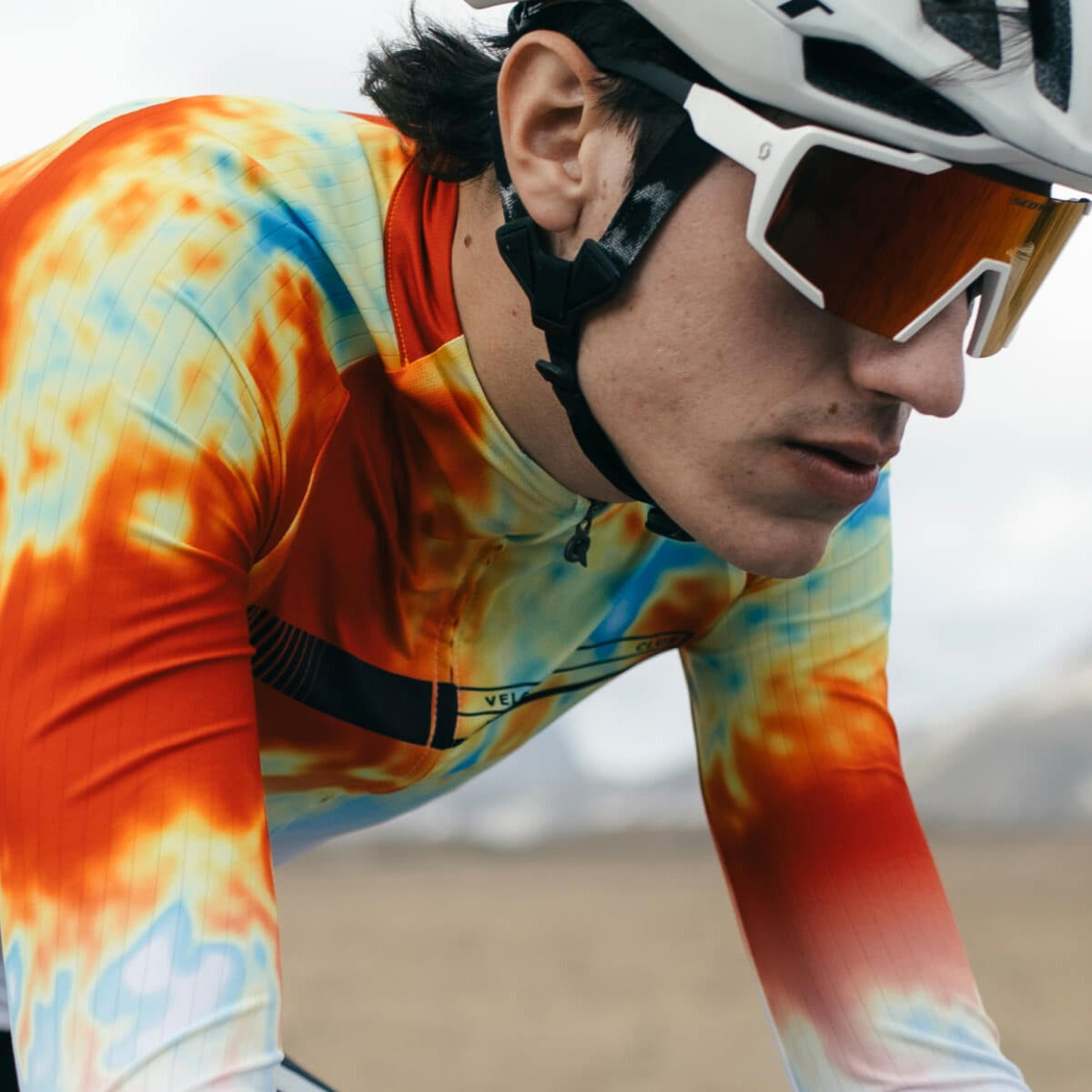 Maglia maniche lunghe Q36.5 Gregarius Hybrid Light Veloce Club - Bianco Q36.5