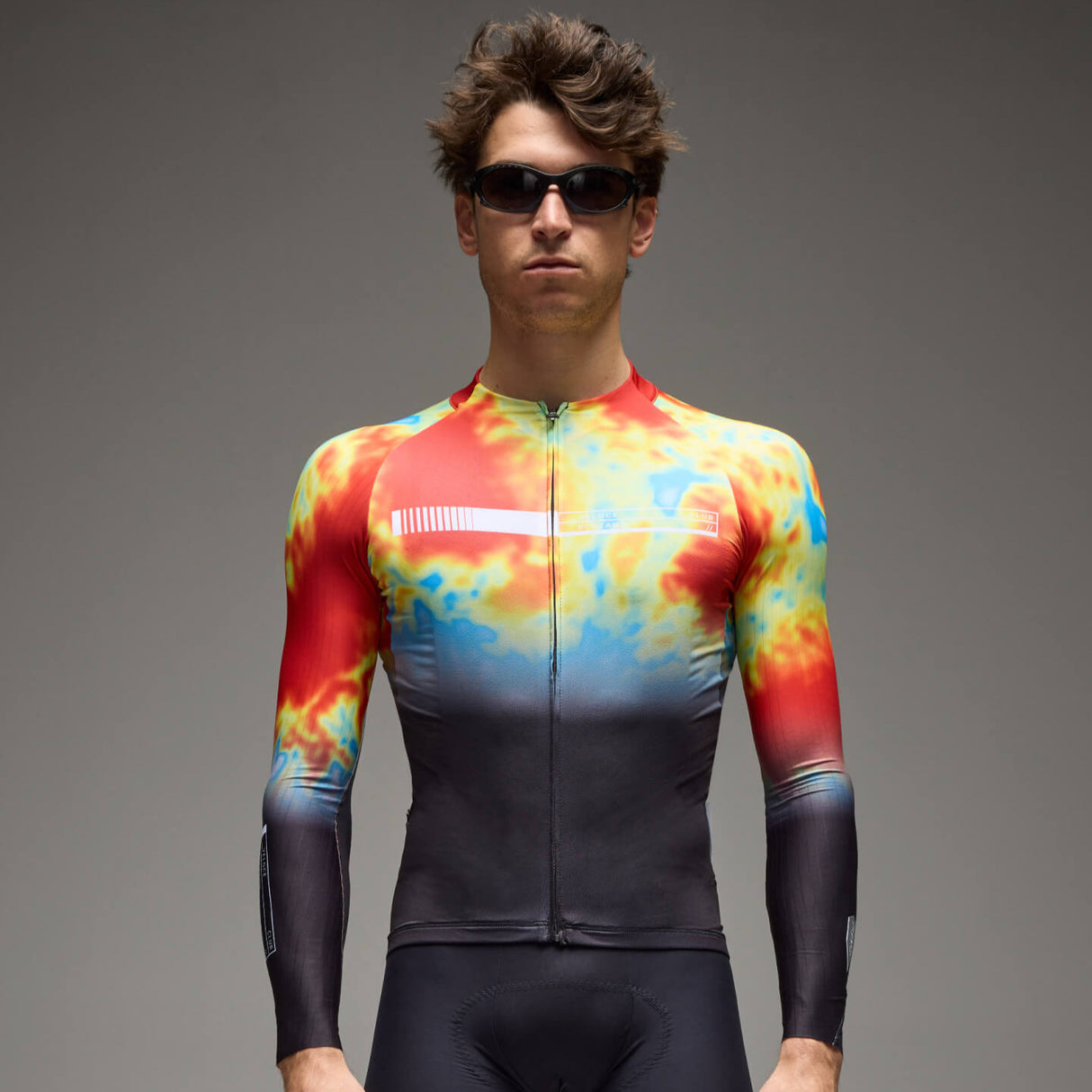 Maglia maniche lunghe Q36.5 Gregarius Hybrid Light Veloce Club - Nero Q36.5