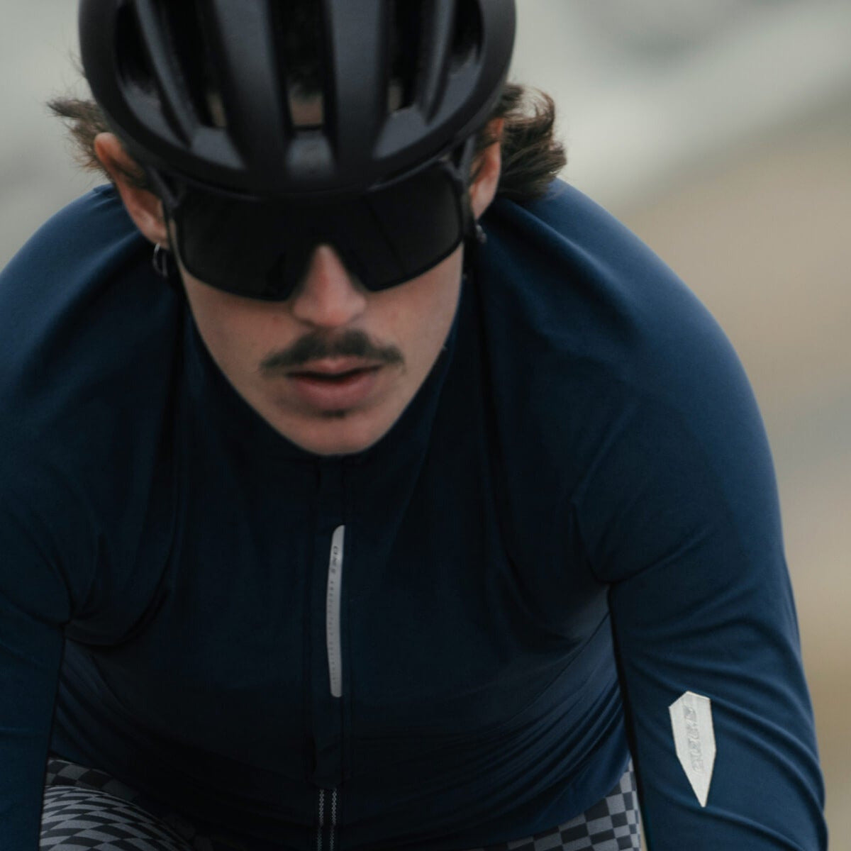 Maglia maniche lunghe Q36.5 Hybrid Que - Blu scuro Q36.5