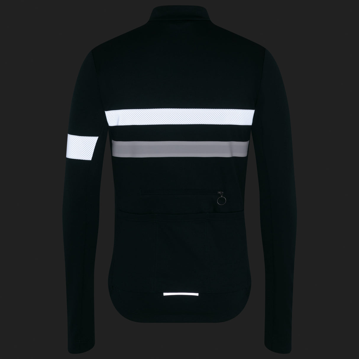 Maglia maniche lunghe Rapha Brevet - Verde scuro Rapha