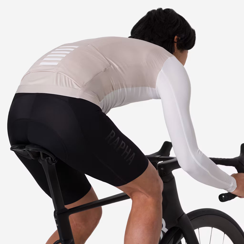 Maglia maniche lunghe Rapha Pro Team Lightweight - Bianco Rapha