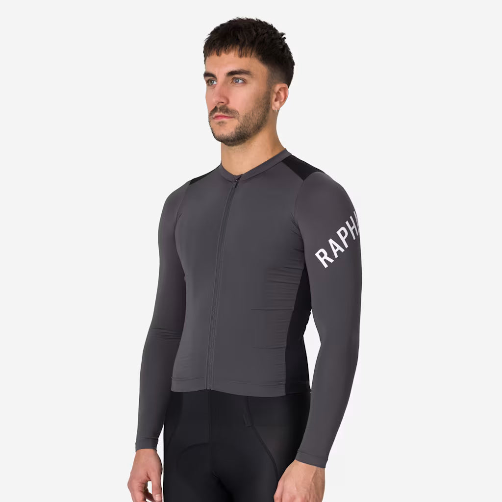 Maglia maniche lunghe Rapha Pro Team Lightweight - Grigio Rapha