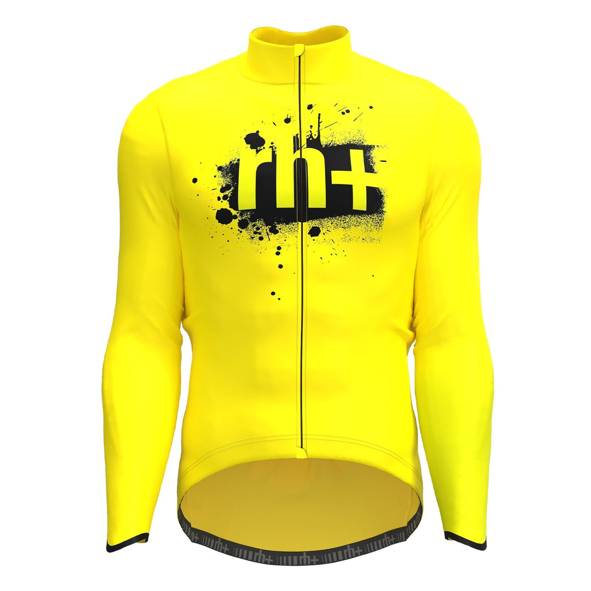 Maillot manches longues Rh+ Rask - Jaune fluo