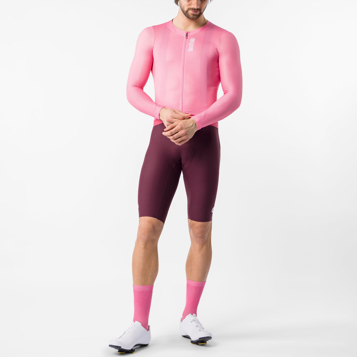 Pink long sleeve jersey Giro d'Italia 2026 Corretto