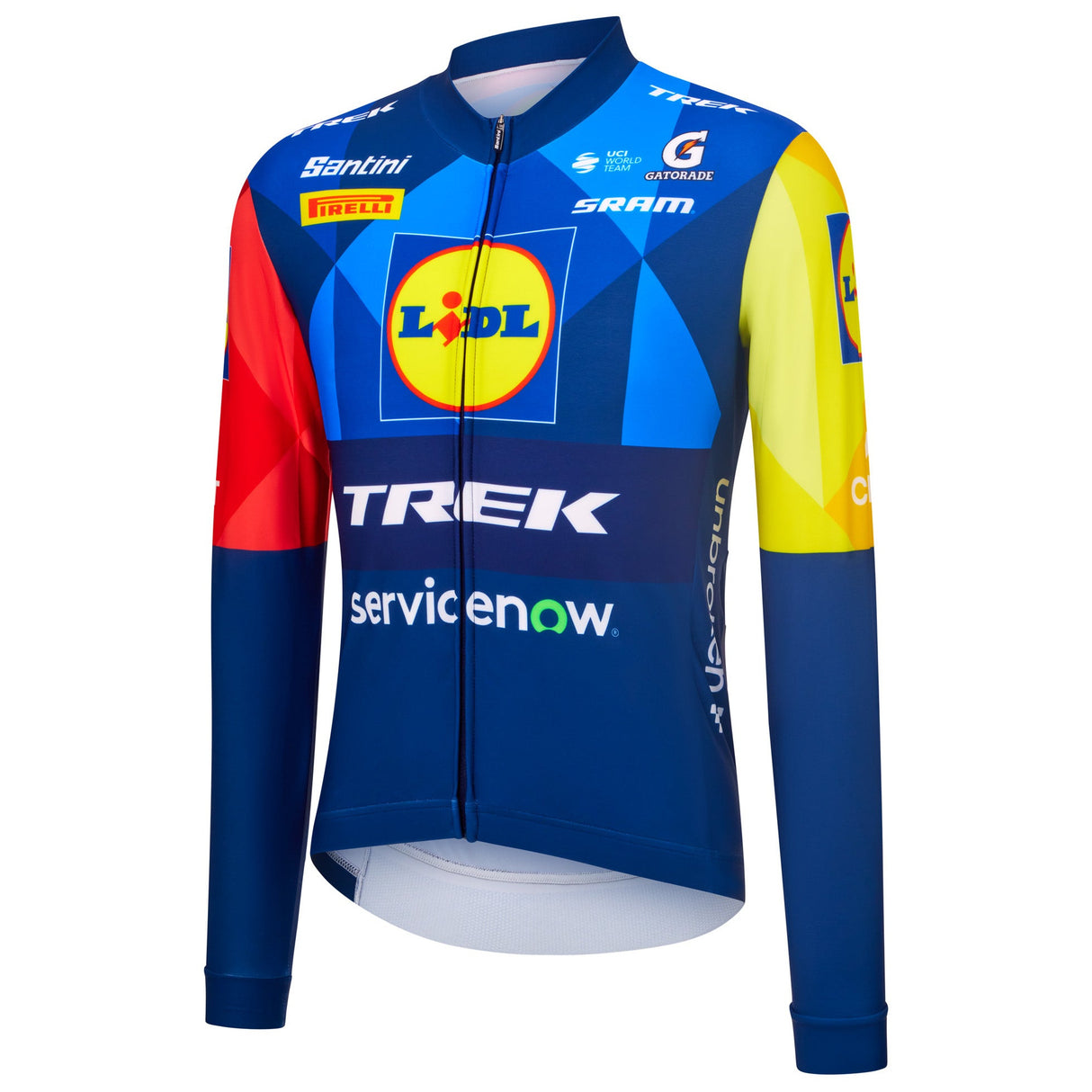Maglia maniche lunghe Santini Lidl Trek 2026 Santini