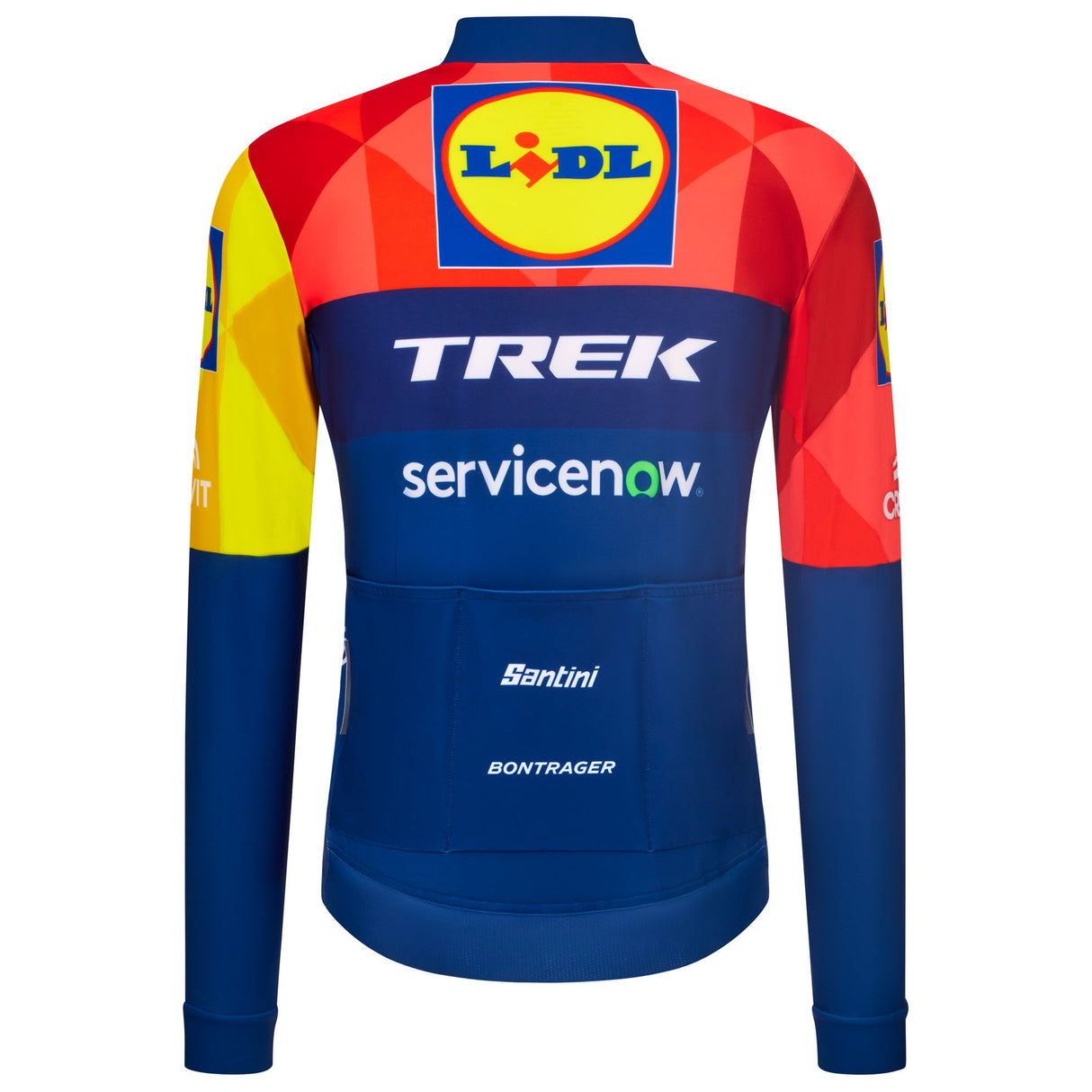 Maglia maniche lunghe Santini Lidl Trek 2026 Santini