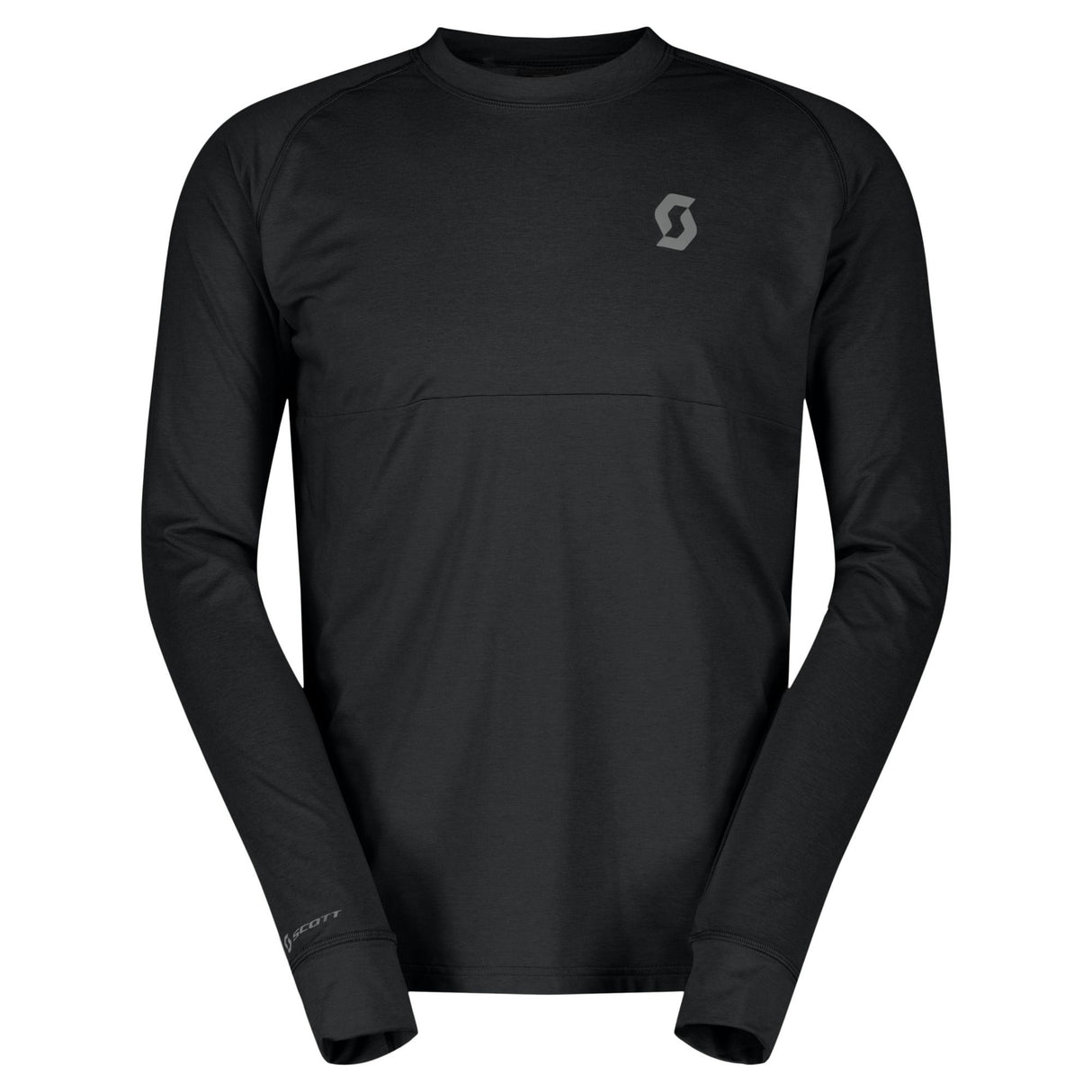 Maglia maniche lunghe Scott Trail Storm Warm Light - Nero Scott