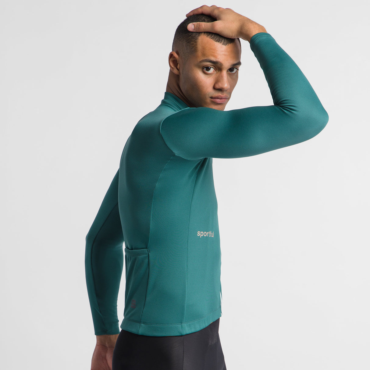 Maglia maniche lunghe Sportful Classic Thermal - Verde Sportful