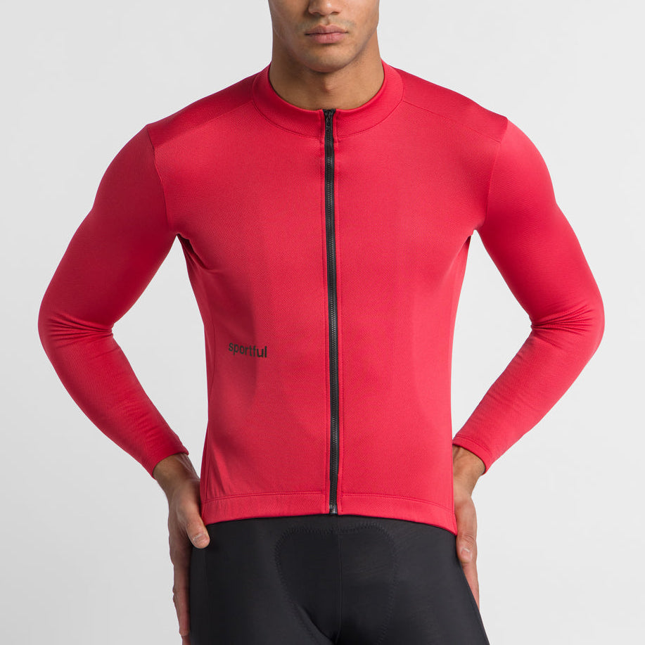 Maglia maniche lunghe Sportful Classic Thermal - Rosso Sportful