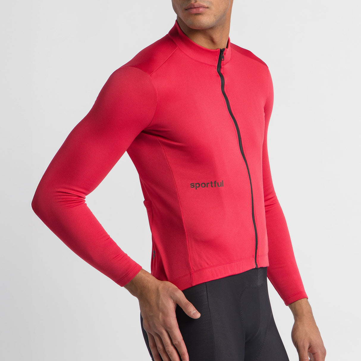 Maglia maniche lunghe Sportful Classic Thermal - Rosso Sportful
