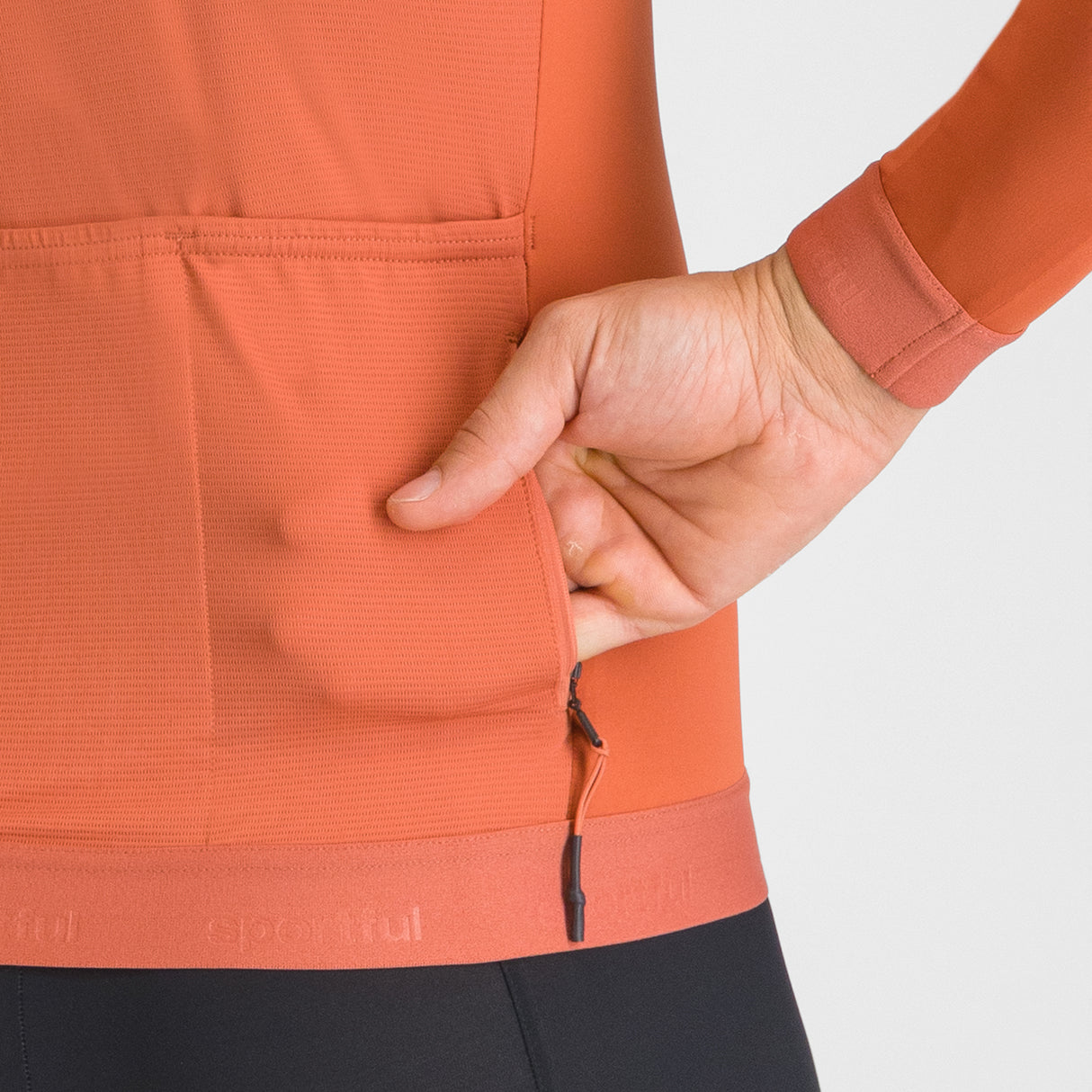 Maillot manga larga Sportful Srk - Naranja