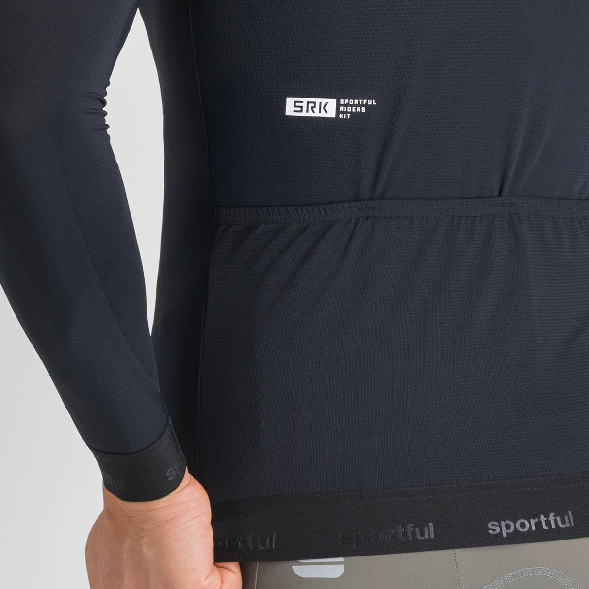 Sportful Srk langarmtrikot - Schwarz