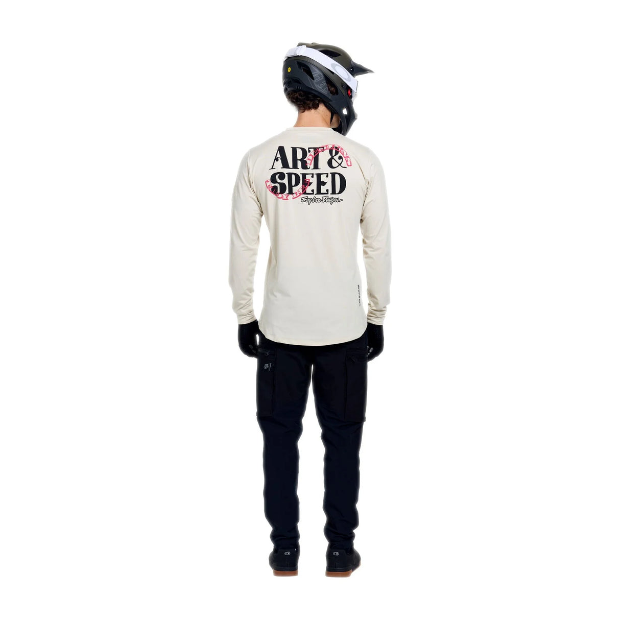 Maglia maniche lunghe Troy Lee Designs Ruckus Ride - Beige Troy Lee Designs