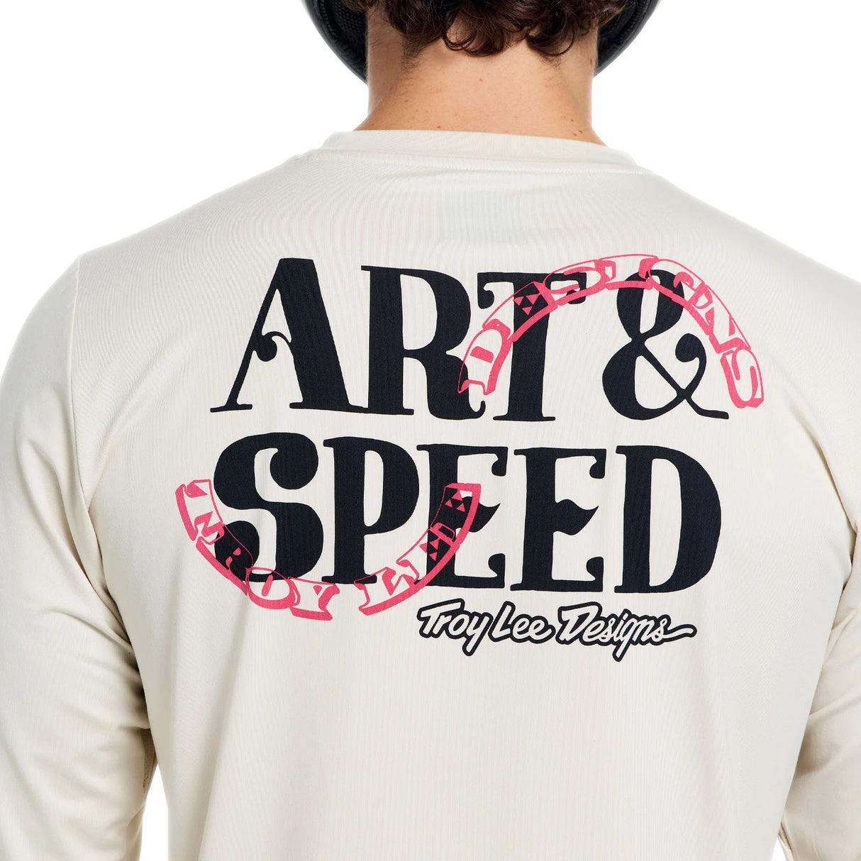 Maglia maniche lunghe Troy Lee Designs Ruckus Ride - Beige Troy Lee Designs
