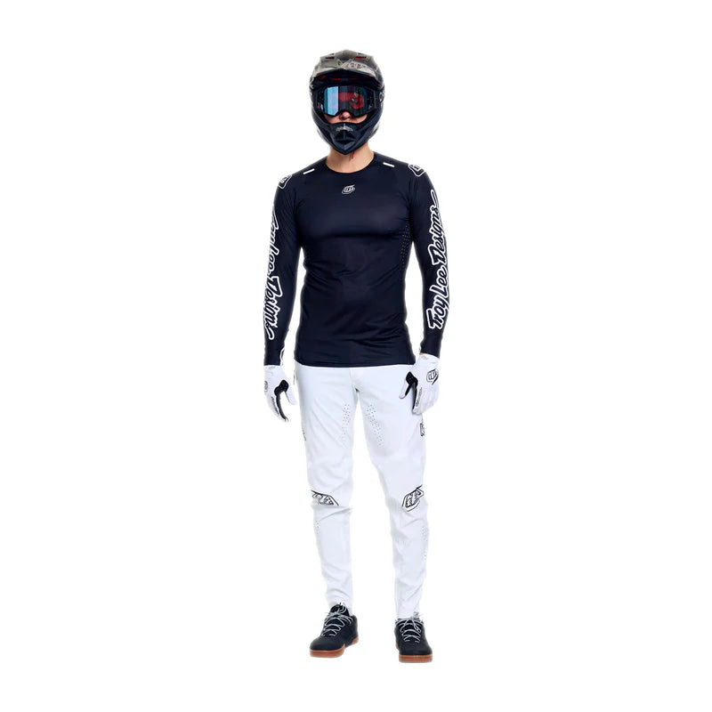 Langarmtrikot Troy Lee Designs Sprint Ultra - Schwarz