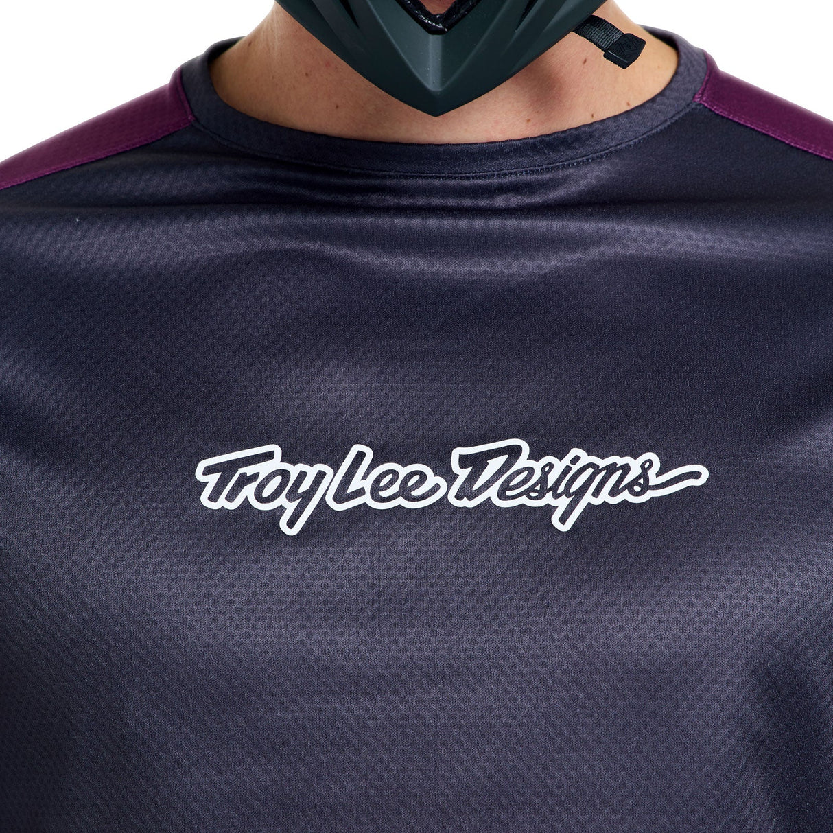 Maillot mangas largas Troy Lee Designs Stage Signature - Negro