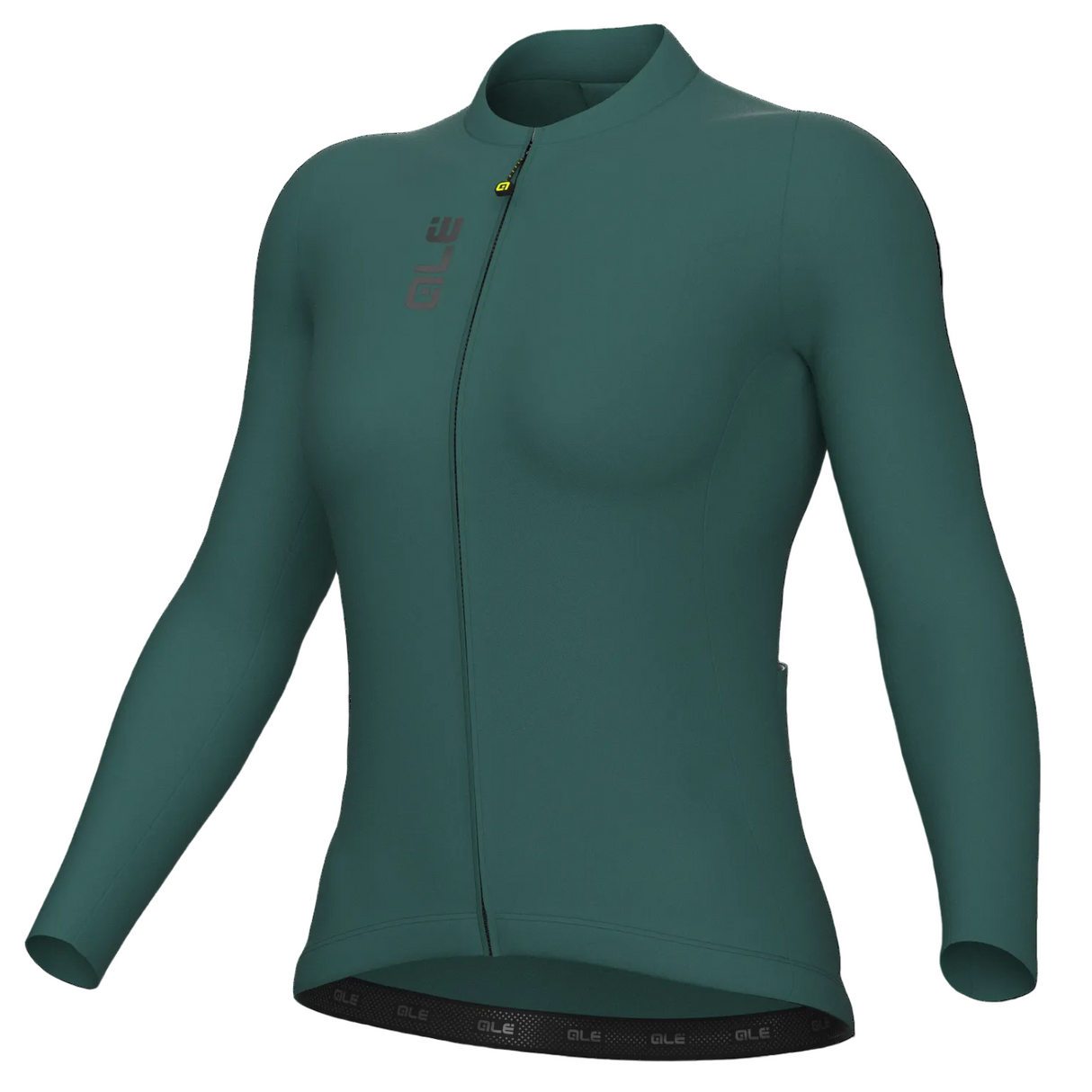 Maglia maniche lunghe donna Ale Pragma Color Block - Verde Ale