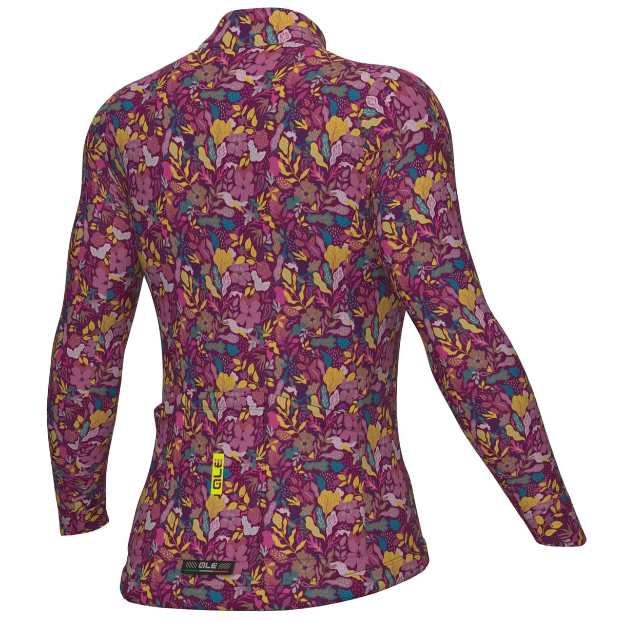 Maglia maniche lunghe donna Ale Pragma Flowery - Rosa Ale