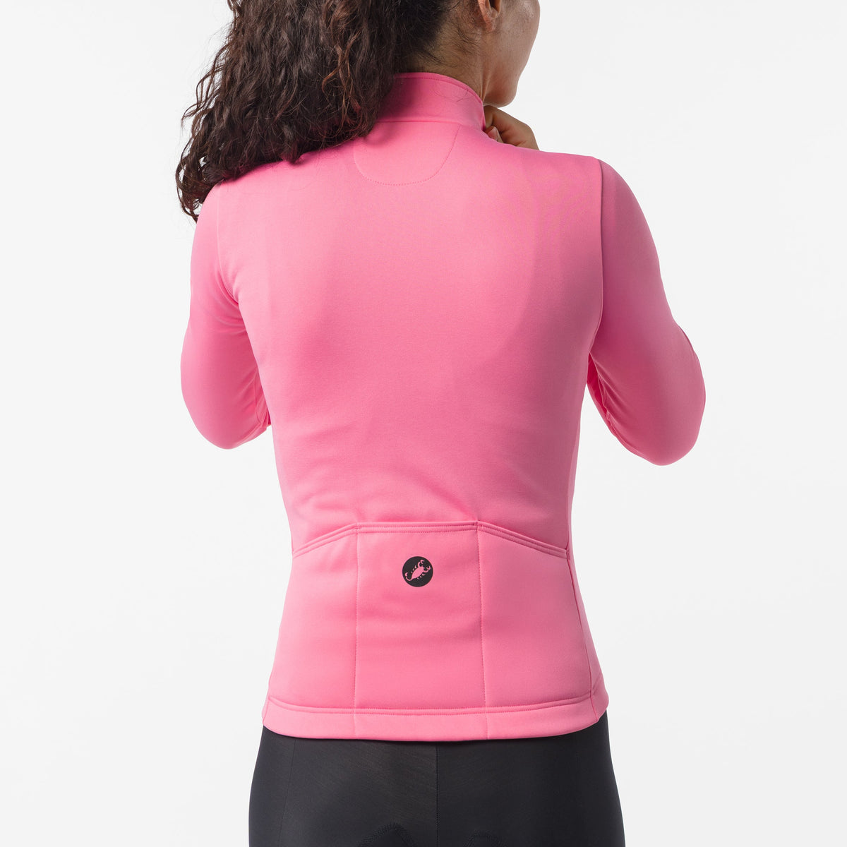 Castelli Sinergia 3 woman long sleeves jersey - Pink