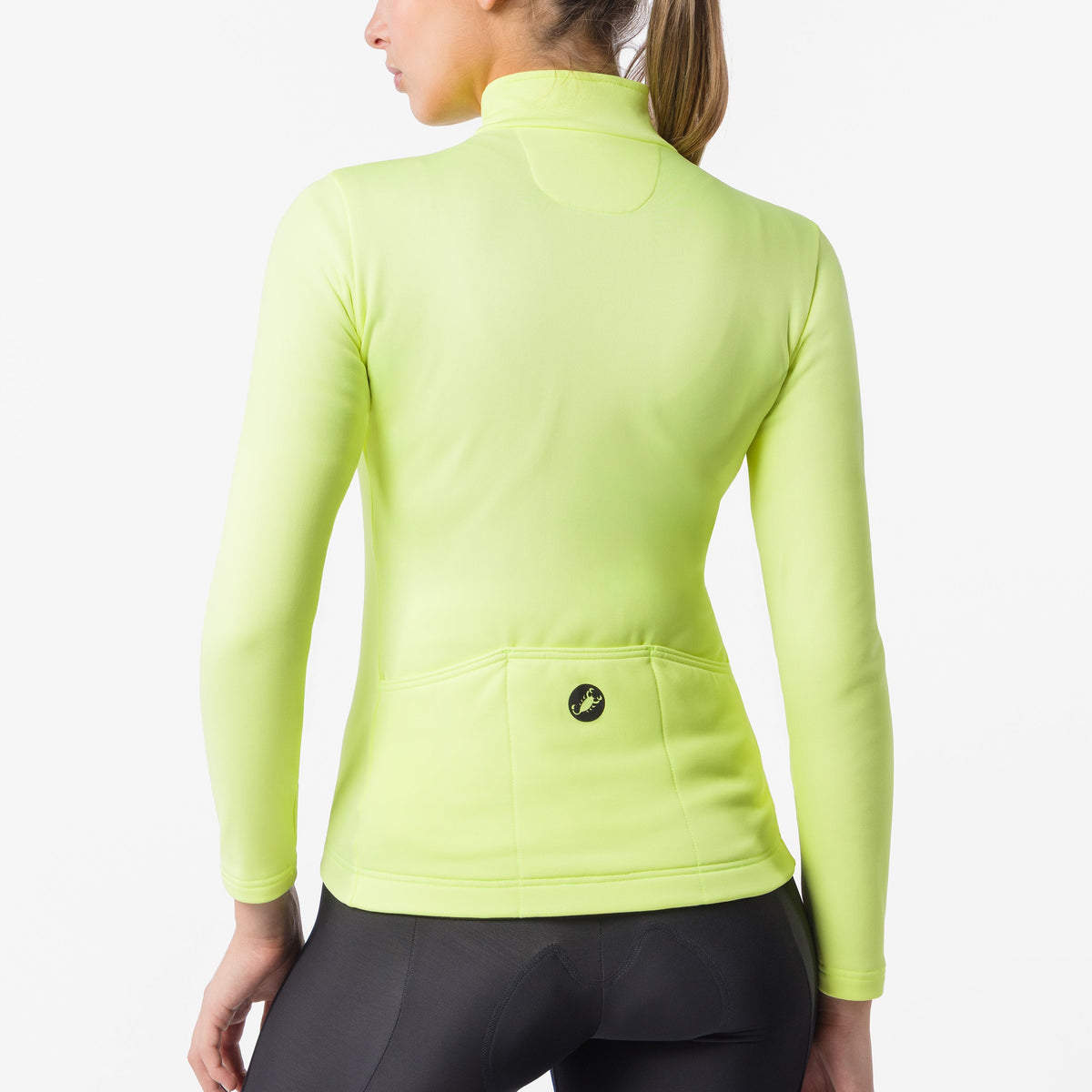 Castelli Sinergia 3 woman long sleeves jersey - Yellow