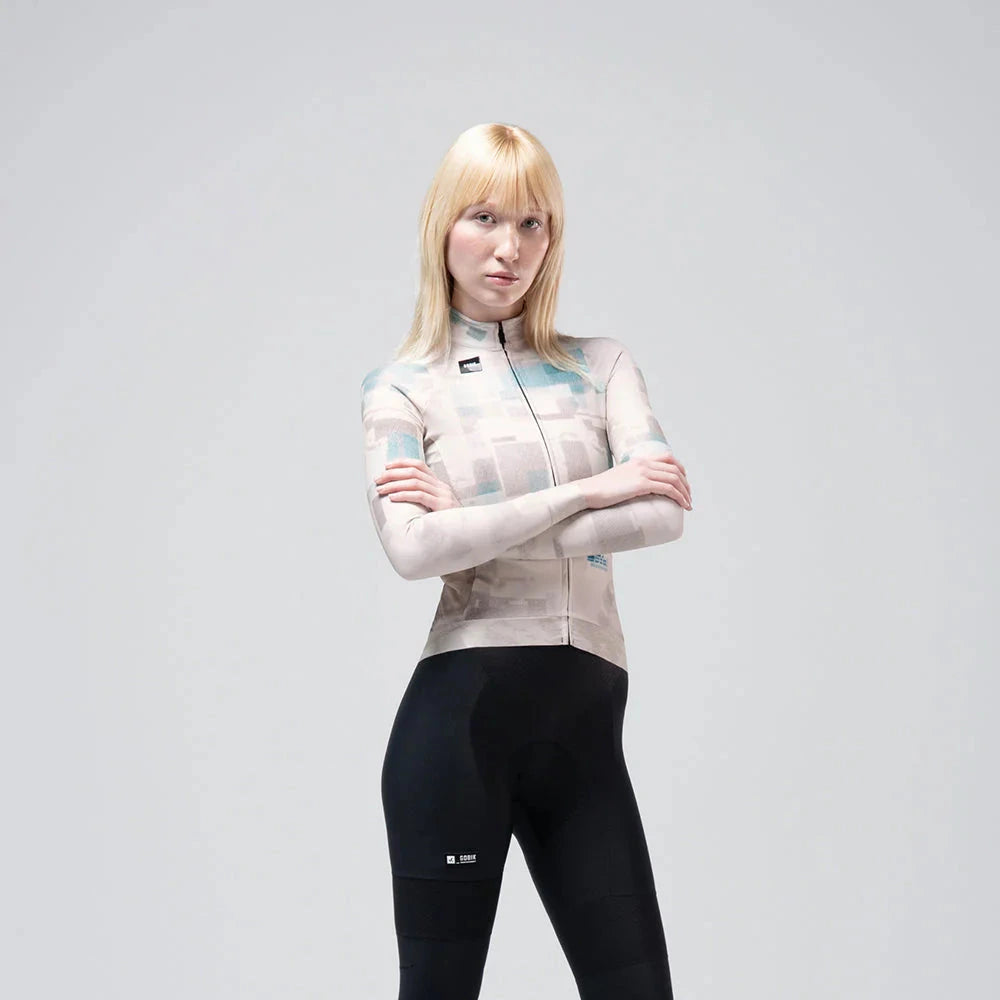 Maglia maniche lunghe donna Gobik Hyder Hazelnut - Marrone Gobik