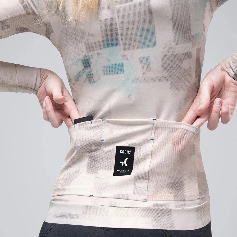 Maglia maniche lunghe donna Gobik Hyder Hazelnut - Marrone Gobik