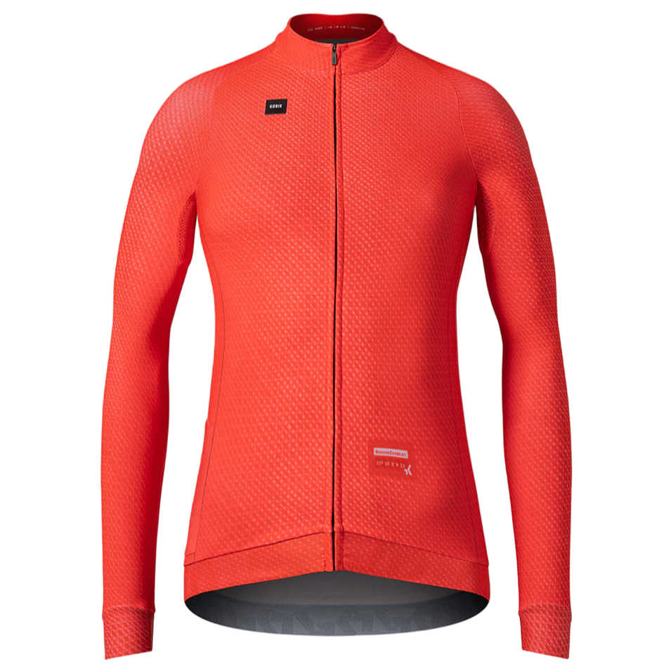 Maglia maniche lunghe donna Gobik Hyder Vermilion - Rosso Gobik