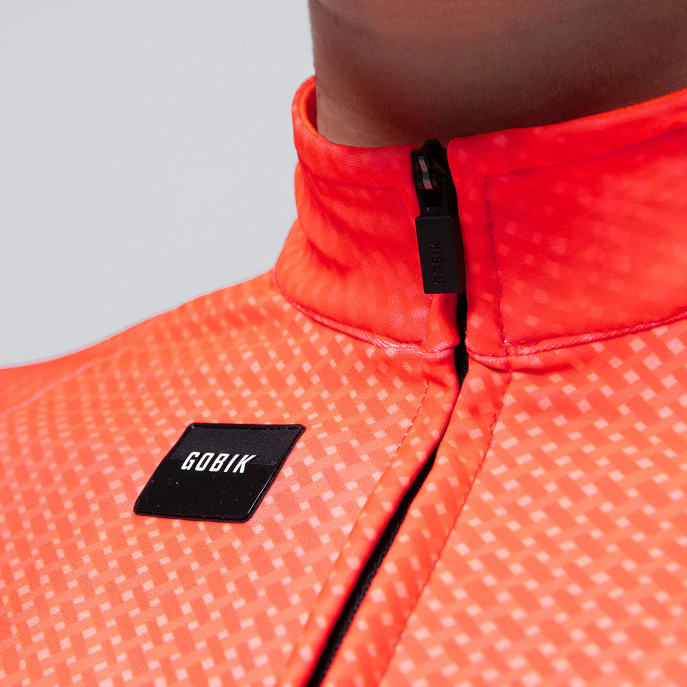 Maglia maniche lunghe donna Gobik Hyder Vermilion - Rosso Gobik