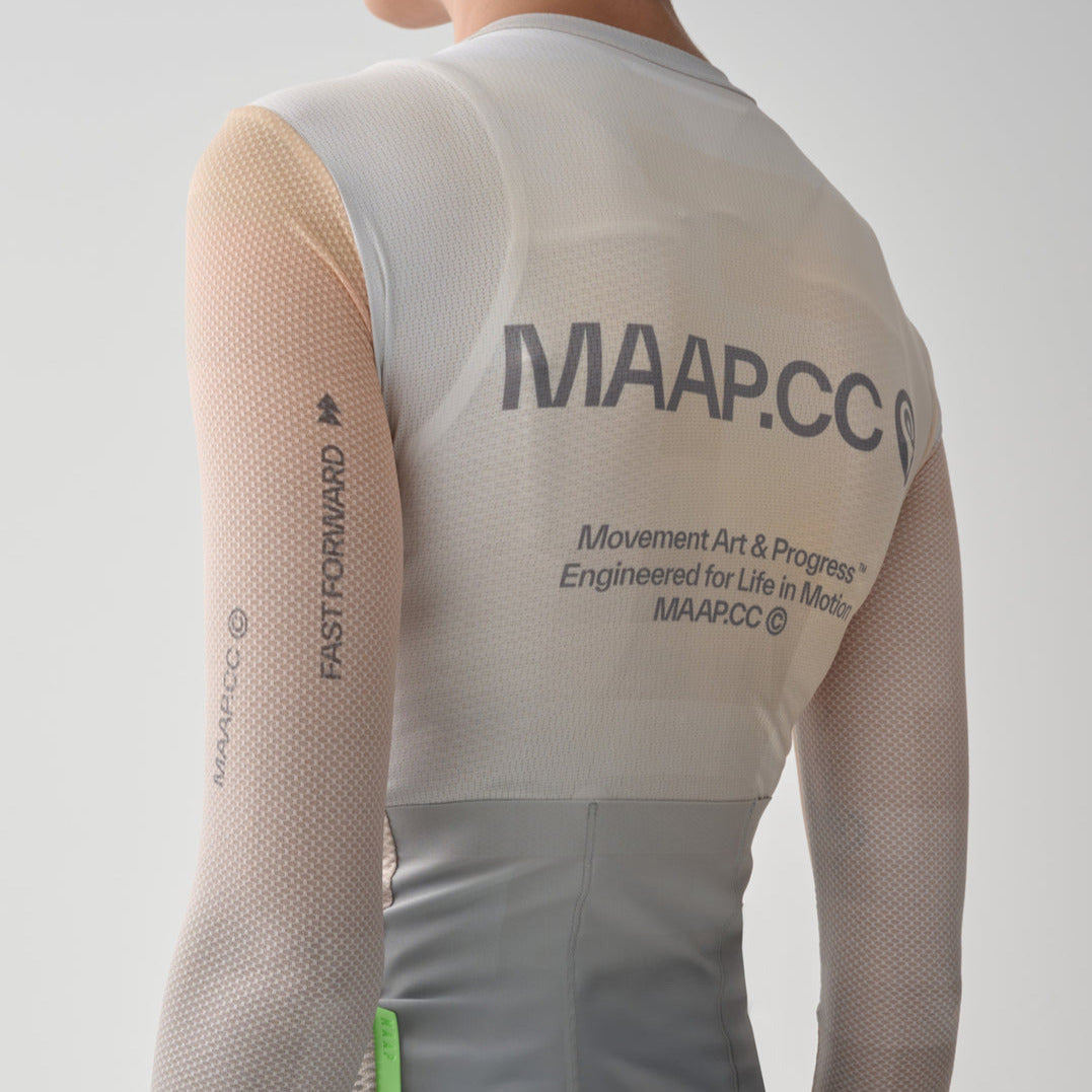 Maglia maniche lunghe donna Maap Blur Pro Air 3.0 - Giallo Maap