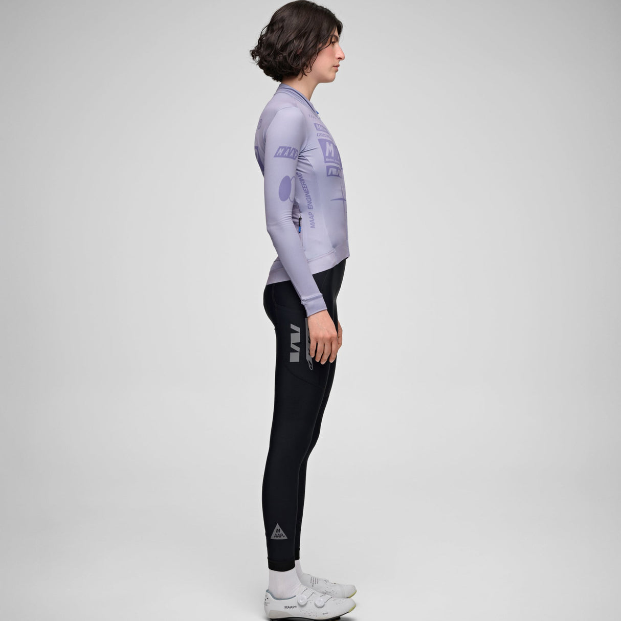 Maglia maniche lunghe donna Maap Drome Thermal - Grigio scuro Maap