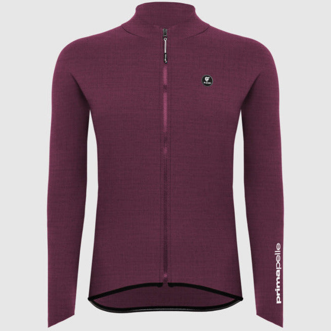 Maglia maniche lunghe donna Pissei Primapelle - Bordeaux melange Pissei