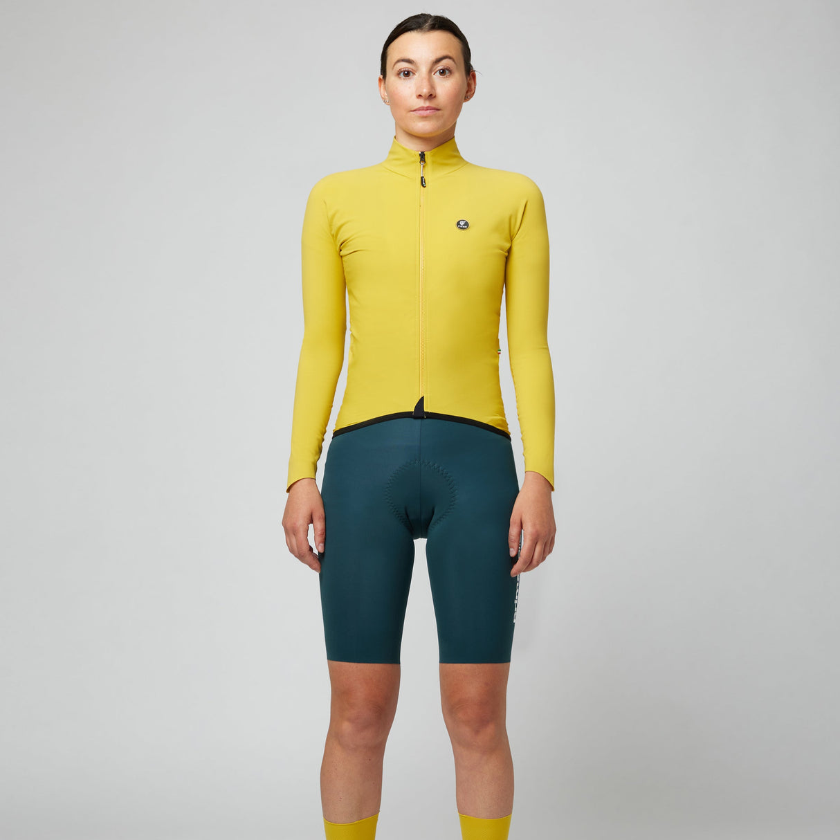 Maglia maniche lunghe donna Pissei Primapelle - Giallo Pissei