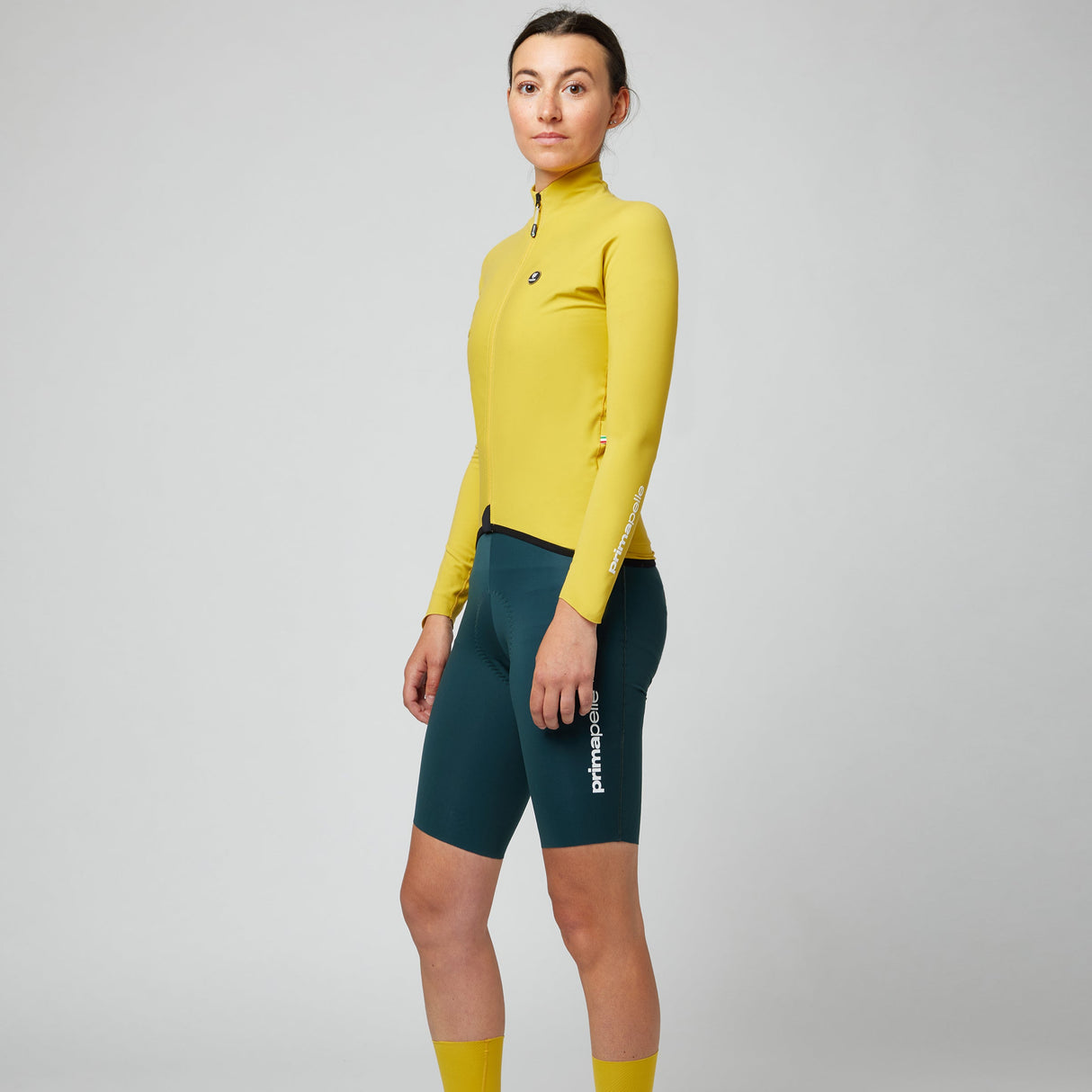 Maglia maniche lunghe donna Pissei Primapelle - Giallo Pissei