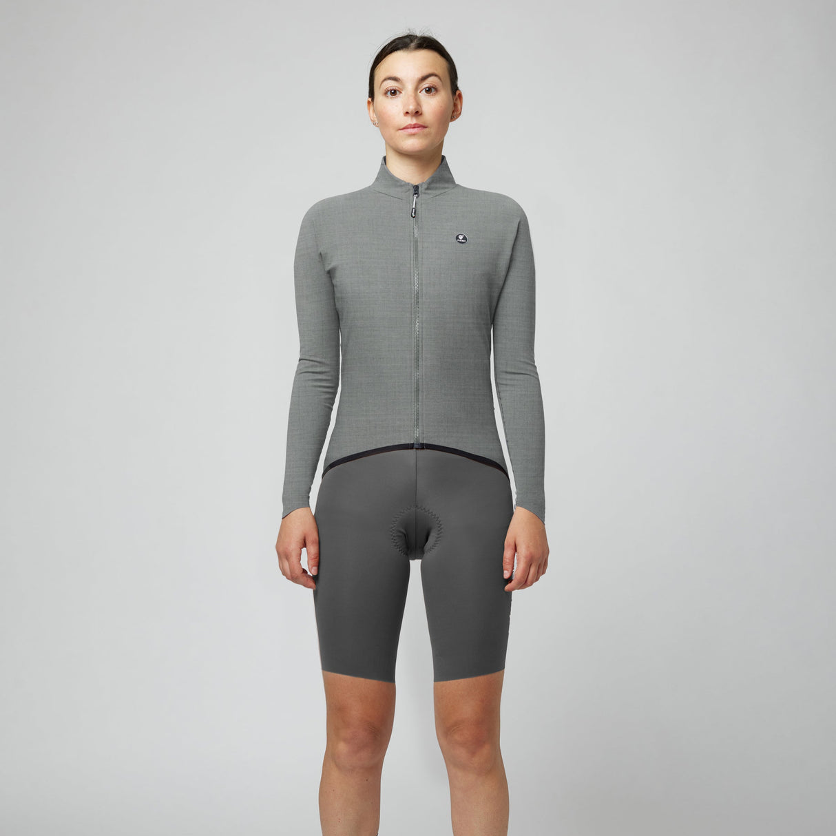 Maglia maniche lunghe donna Pissei Primapelle - Grigio chiaro Pissei