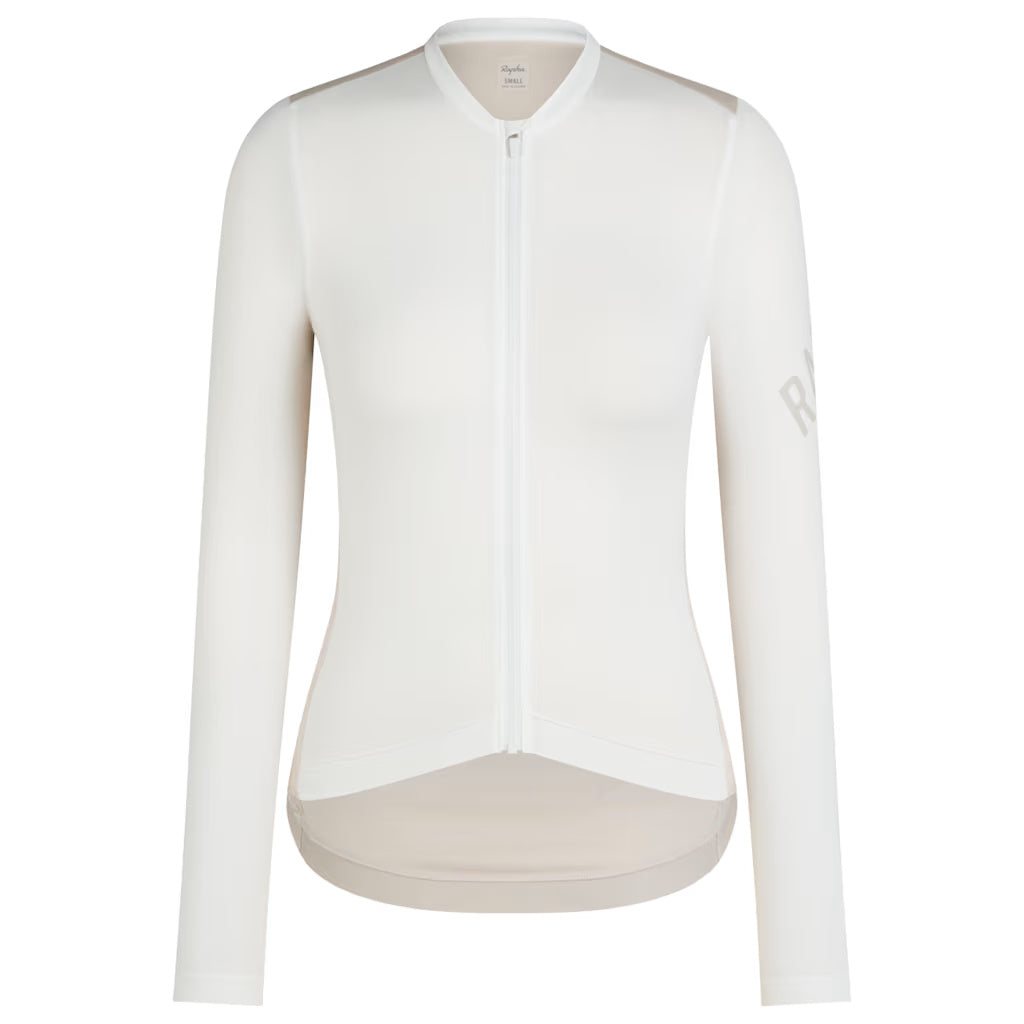 Maglia maniche lunghe donna Rapha Pro Team Lightweight - Bianco Rapha