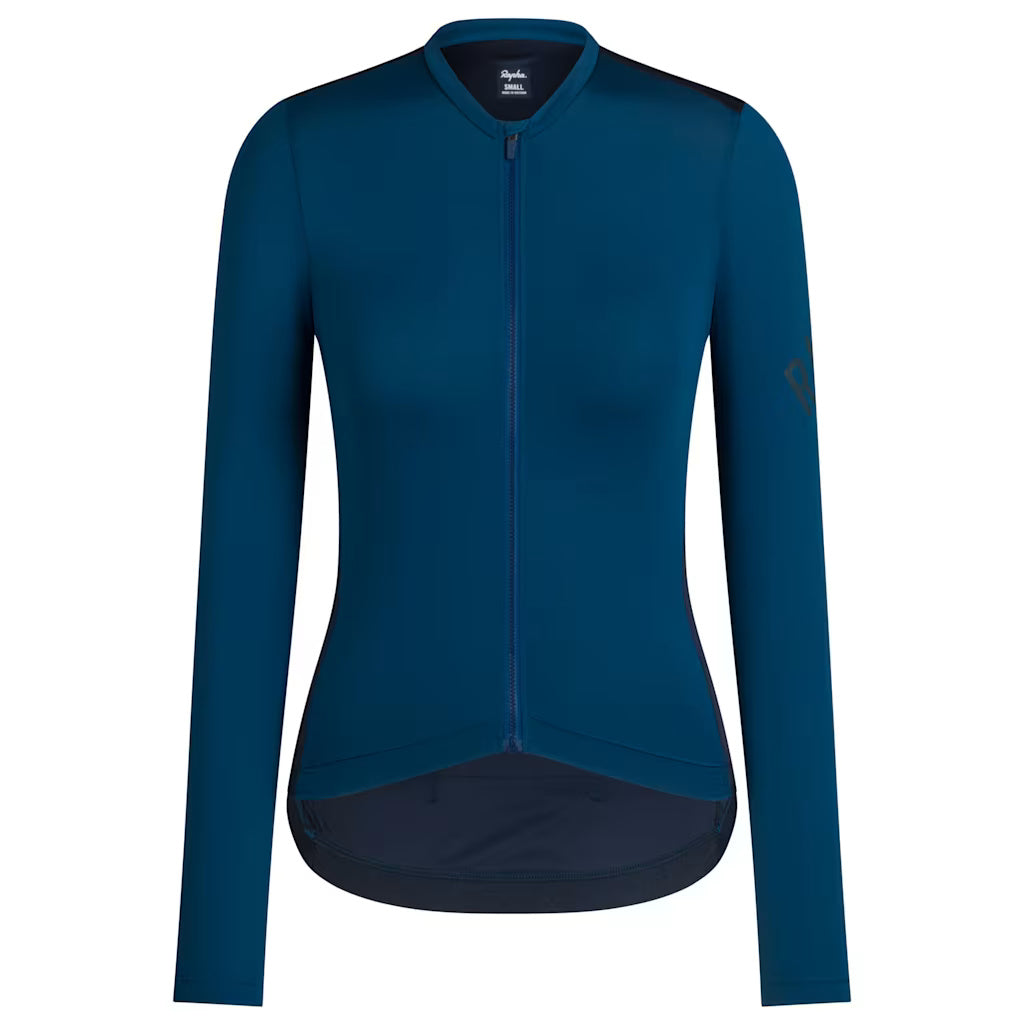 Maglia maniche lunghe donna Rapha Pro Team Lightweight - Blu Rapha